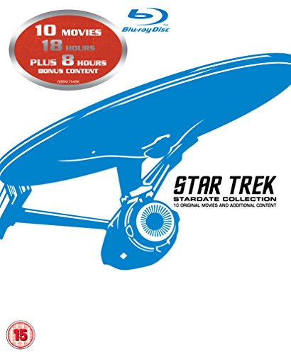"Blue image of a spaceship on a white background with text and logos."