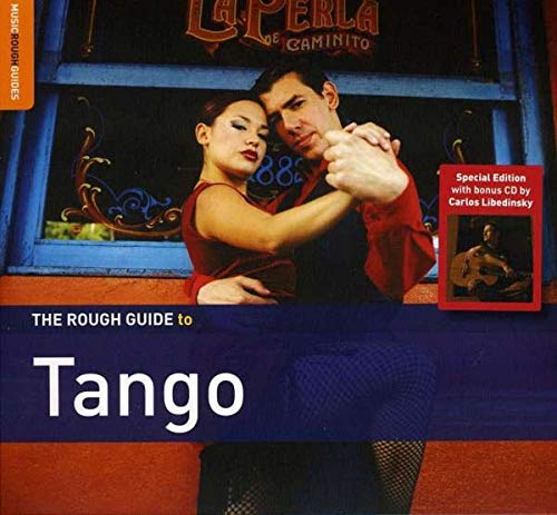 CD cover featuring a couple embracing in a tango pose.