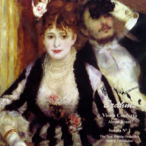 "CD cover featuring impressionist painting of a man and woman in formal attire."