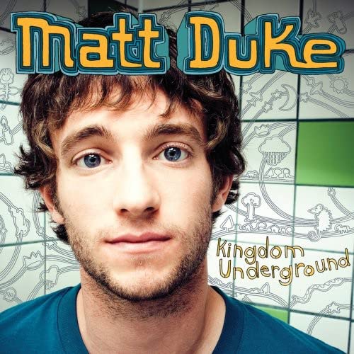 CD cover featuring Matt Duke’s portrait with illustrated background.