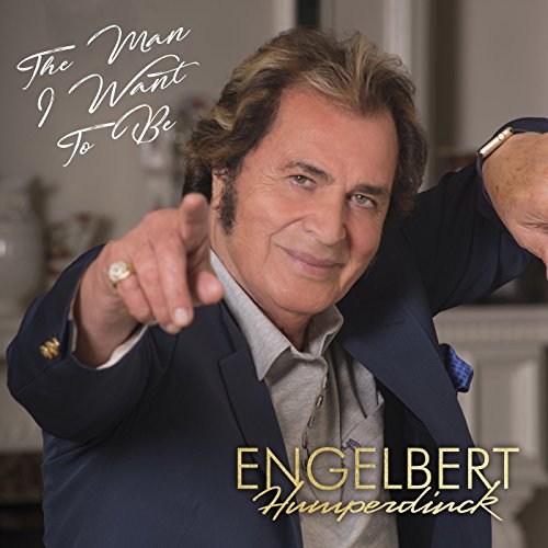 Engelbert Humperdinck album cover, portrait of the singer pointing forward.