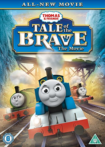 “Tale of the Brave” DVD cover featuring Thomas the Tank Engine and friends.