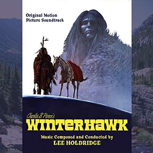 "Soundtrack CD cover with Native American man and horses on a mountain landscape."