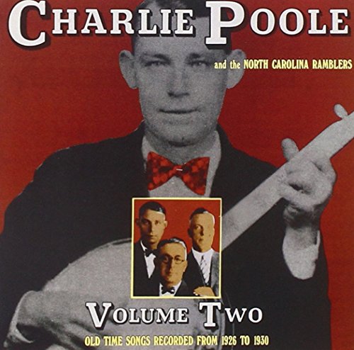 Album cover featuring Charlie Poole holding a banjo against a red background.