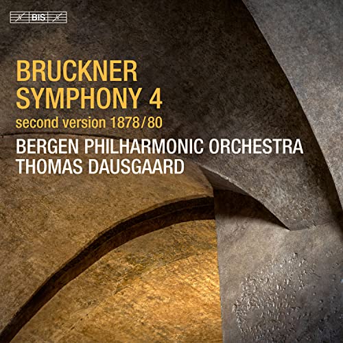 CD cover for Bruckner’s Symphony No. 4 by Bergen Philharmonic Orchestra.