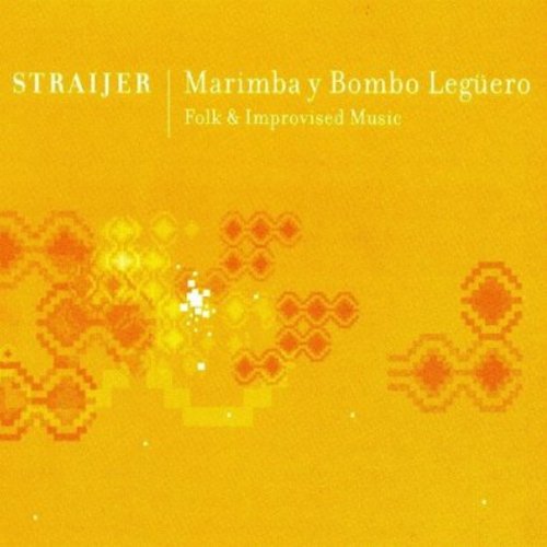 "Yellow CD cover with pixelated orange design and white text."