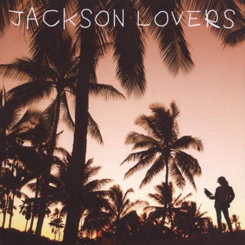 CD cover: silhouetted palm trees and a figure at sunset.