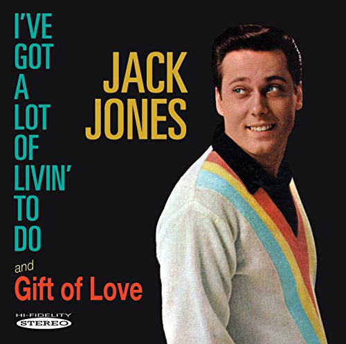 "CD cover featuring Jack Jones in a colorful sweater against a black background."