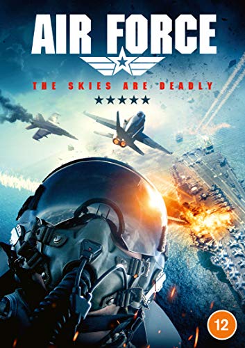 DVD cover for "Air Force" showing a pilot and fighter jets in action.