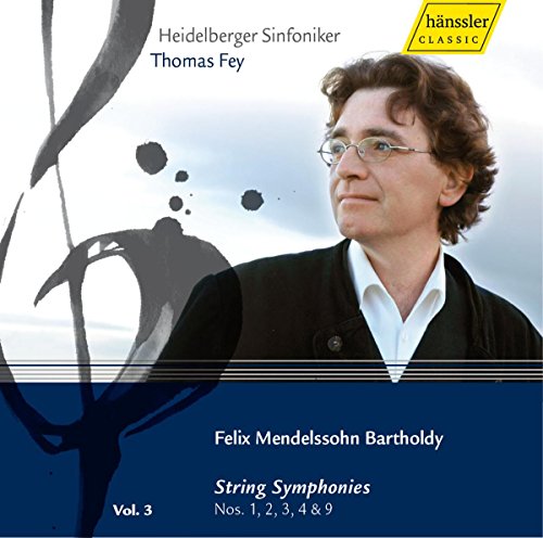 CD cover featuring conductor Thomas Fey and abstract ink-wash design.