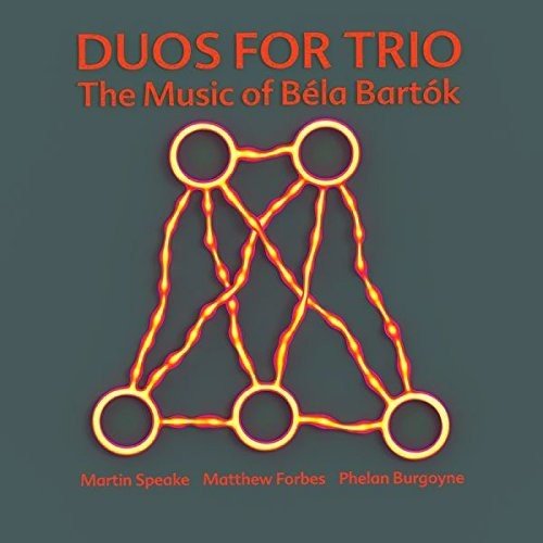 CD cover with orange text and neon yellow circles on dark green background.