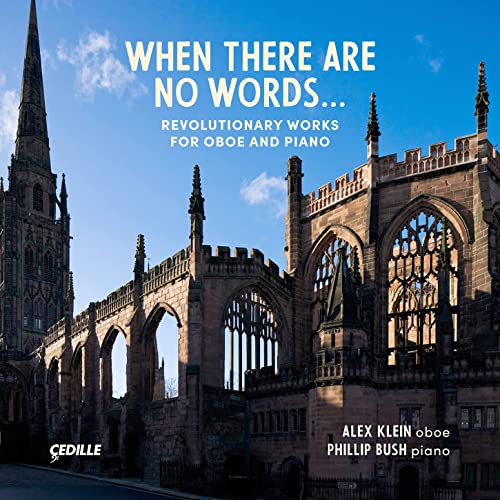 CD cover featuring a stone cathedral against a blue sky.