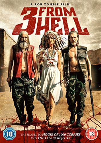 3 From Hell" DVD cover featuring three menacing figures in a desert landscape.