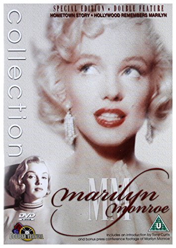DVD cover featuring a portrait of Marilyn Monroe in a blonde hairstyle.