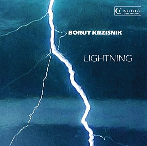 CD cover with a bright lightning bolt against a dark blue background.