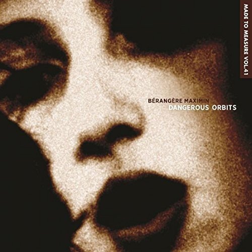 "Album cover with a close-up of a face, partially shadowed, with text 'Dangerous Orbits'."