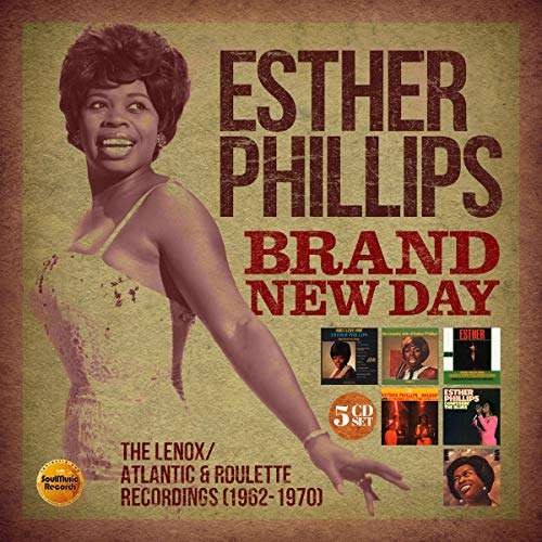 Esther Phillips "Brand New Day" 5CD set with artist portrait.