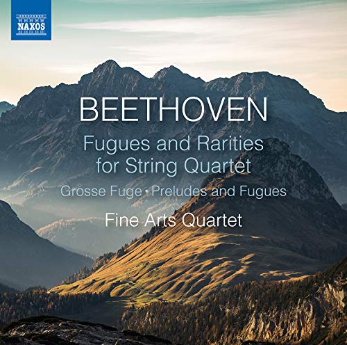 "CD cover featuring a mountain landscape with white text and a blue NAXOS logo."