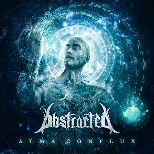 CD cover: man with glowing hands amidst swirling blue energy and symbols.