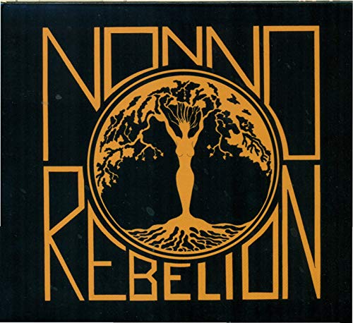CD cover for Nonno - Rebelion, featuring art nouveau-style tree and figure.