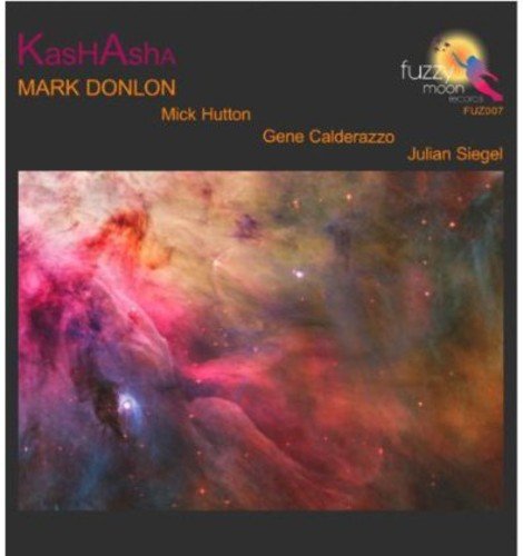 CD cover for “Kashasha” featuring a colorful nebula image.