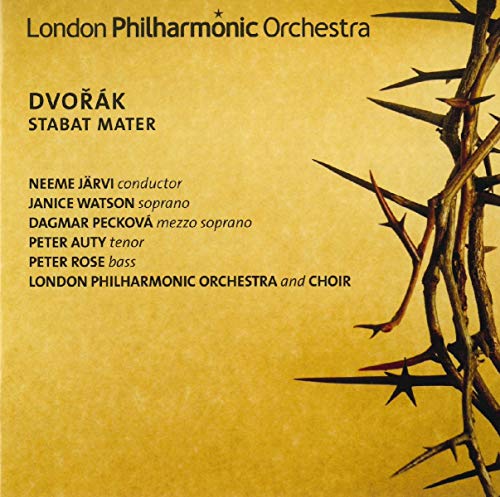 CD cover for Dvorak’s Stabat Mater, featuring thorny branches.