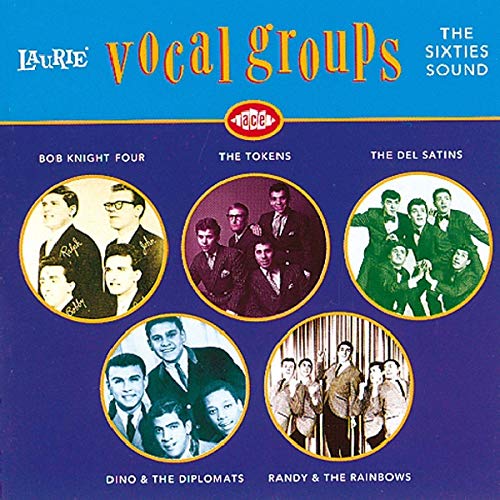 CD cover featuring portraits of 1960s vocal groups like The Tokens and The Del Satins.