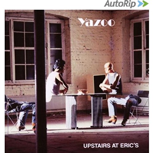 Album cover featuring Yazoo sitting at a table in a room with large windows.