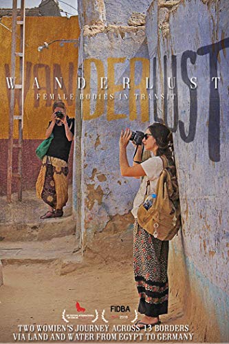 DVD cover: two women with cameras stand before a textured, graffitied wall.