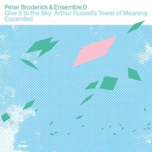CD cover with abstract blue and green shapes against a textured background.
