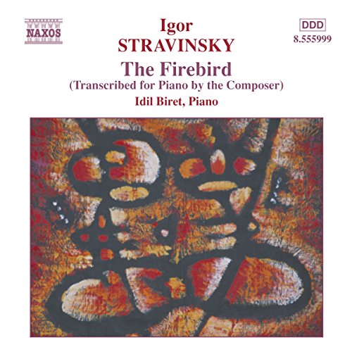 "CD cover with abstract bird artwork and red text on white background."