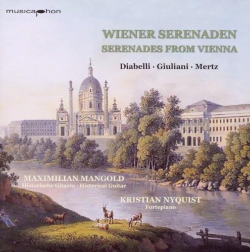 CD cover: Vienna cityscape with river, trees, and animals depicted.