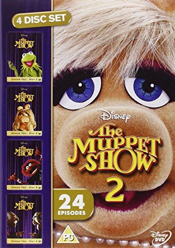 DVD cover for The Muppet Show Season 2 with Kermit, Miss Piggy.