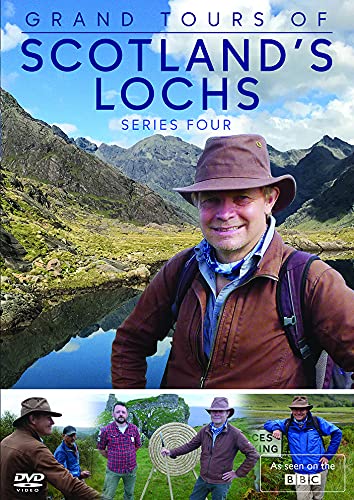 DVD cover featuring a man in a hat before a Scottish loch and mountains.