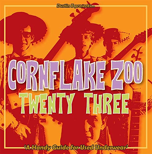 CD cover for "Cornflake Zoo Episode 23" featuring a band portrait.