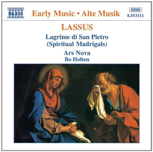 CD cover featuring a Renaissance painting of Mary and a grieving man.