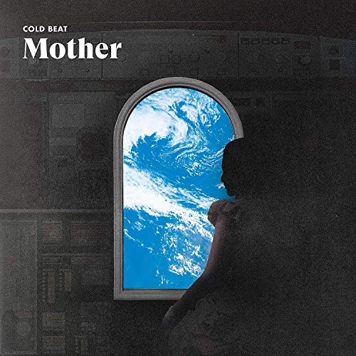 Album cover with a silhouette looking out a window at a stormy ocean scene.