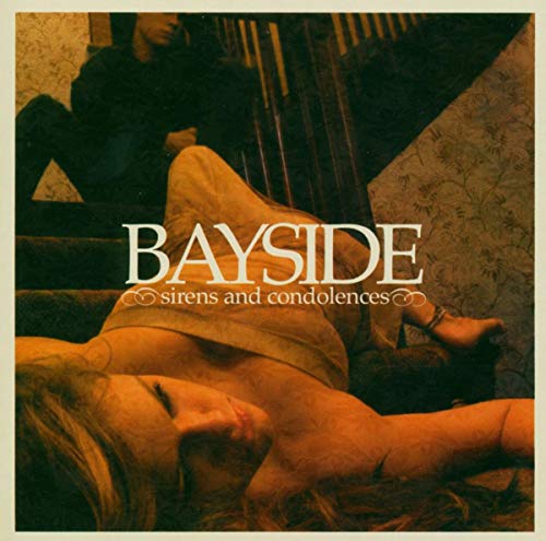 CD cover for Bayside’s “Sirens and Condolences” featuring a reclining person.