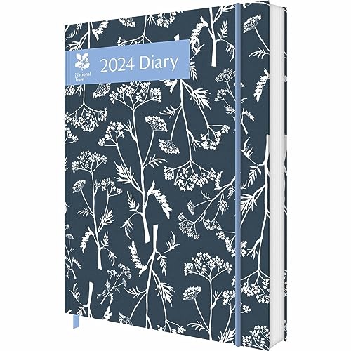 CAROUSEL CALENDARS National Trust Illustrated A6 Diary 2024