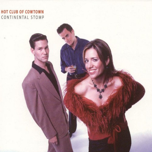 Album cover featuring three people: two men and one woman, against a white background.