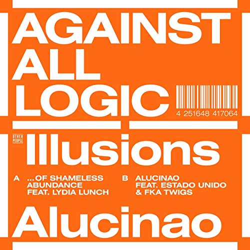 Orange album cover for Against All Logic’s “Illusions Of Shameless Abundance.”