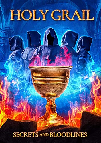 DVD cover featuring hooded figures, a golden chalice, and flames.