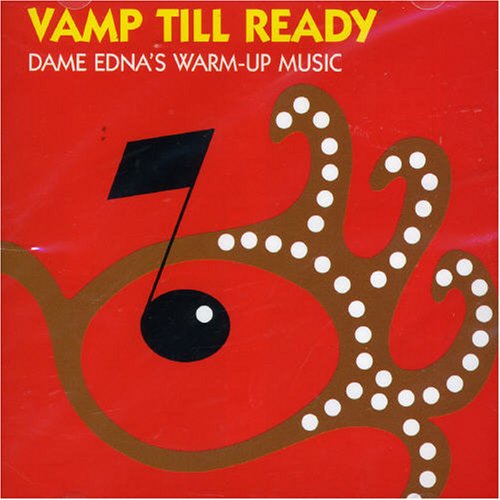 Red CD cover with gold musical note and abstract design.