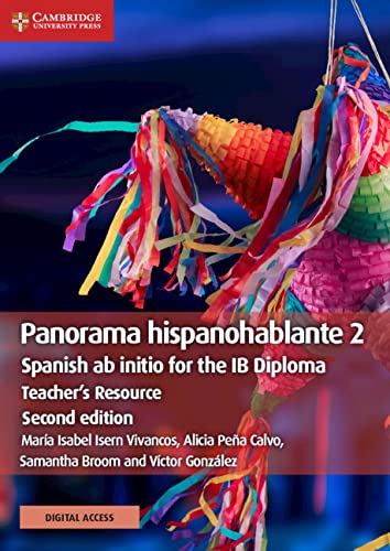 Book cover featuring a colorful piñata with the title Panorama hispanohablante 2.