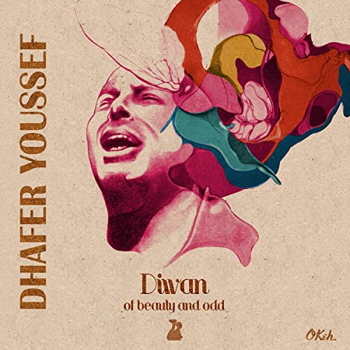 Album cover for Dhafer Youssef’s “Diwan of Beauty and Odd” featuring a portrait.