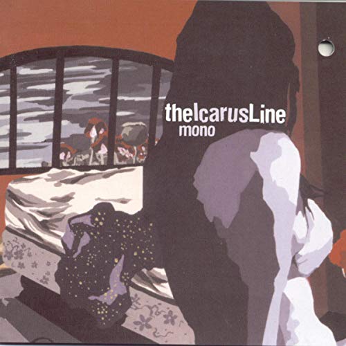 CD cover for “Mono” by The Icarus Line, featuring a figure and window.