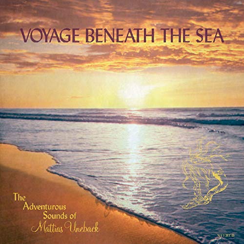 A CD cover featuring a serene beach at sunset with text overlay.