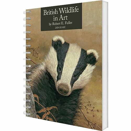 CAROUSEL CALENDARS British Wildlife In Art By Robert Fuller Diary 2024