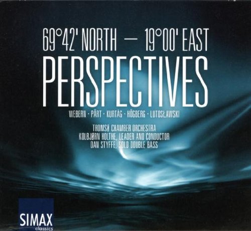 "CD cover with 'Perspectives' title, cloudy night sky, and SIMAX logo."