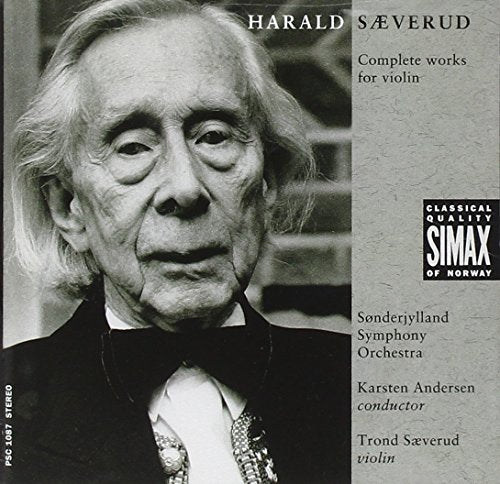 Black and white CD cover featuring an older man with white hair.